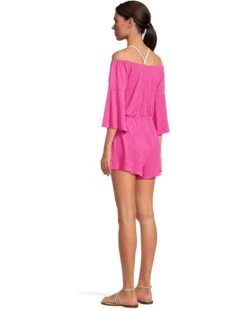 BECCA Breezy Basics Off The Shoulder Romper Cover-Up | Swimwear 8 BECCA Breezy Basics Off The Shoulder Romper Cover-Up | Swimwear -Daily Wear Shop 61SziTh8fKL. AC SR736920