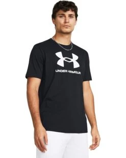 Under Armour Sportstyle Logo Short Sleeve T-Shirt | Shirts & Tops -Daily Wear Shop 61U0MLuIgxL. AC SR736920
