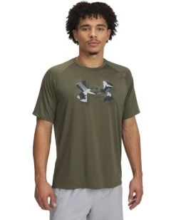 Under Armour Tech Print Fill Short Sleeve T Shirt | Shirts & Tops -Daily Wear Shop 61W59cB UL. AC SR736920