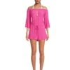BECCA Breezy Basics Off The Shoulder Romper Cover-Up | Swimwear 1 BECCA Breezy Basics Off The Shoulder Romper Cover-Up | Swimwear -Daily Wear Shop 61WVbvCnjnL. AC SR736920