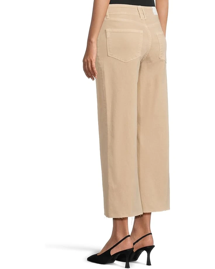 Paige Anessa With Set in Pockets And Raw Hem in Vintage Soft Sand | Jeans 5 Paige Anessa With Set in Pockets And Raw Hem in Vintage Soft Sand | Jeans - Image 3