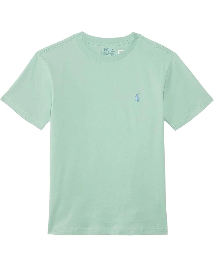 Polo Ralph Lauren Kids Cotton Jersey Crew Neck Tee (Big Kid) | Shirts & Tops 4 Polo Ralph Lauren Kids Cotton Jersey Crew Neck Tee (Big Kid) | Shirts & Tops - Image 2
