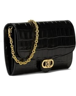 Lauren Ralph Lauren Croc-embossed Medium Adair Crossbody | Handbags