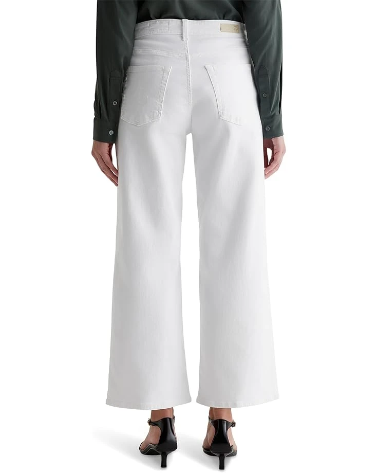 AG Jeans Saige Mid-Rise Wide Leg Jeans in Gallery White 5 AG Jeans Saige Mid-Rise Wide Leg Jeans in Gallery White - Image 3