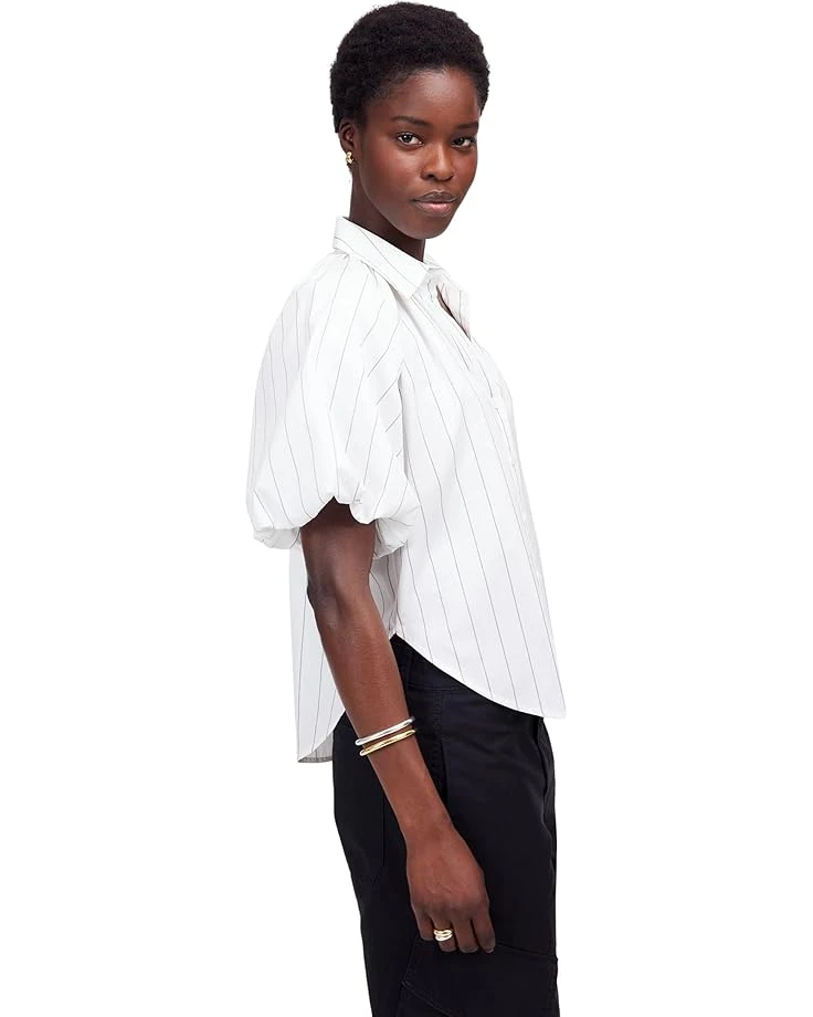 Madewell Bubble Sleeve Top - Mid Wt Poplin | Shirts & Tops 5 Madewell Bubble Sleeve Top - Mid Wt Poplin | Shirts & Tops - Image 3