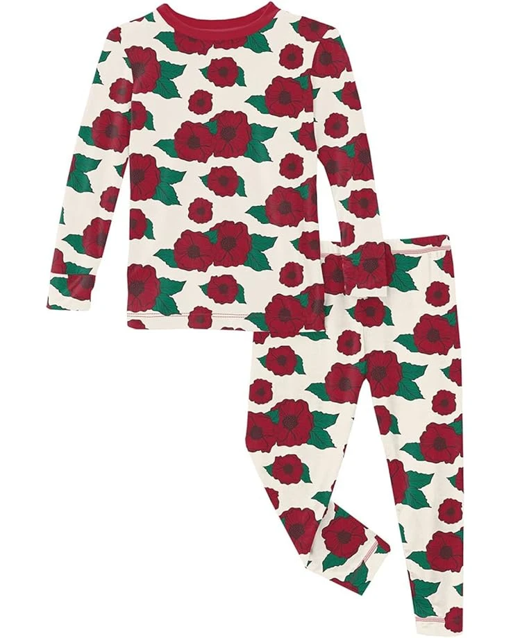 Kickee Pants Kids Print Long Sleeve Pajama Set (Big Kid) | Sleepwear 6 Kickee Pants Kids Print Long Sleeve Pajama Set (Big Kid) | Sleepwear - Image 4