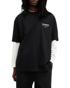 AllSaints Underground Short Sleeve Crew | Shirts & Tops -Daily Wear Shop 61cPWU4WujL. AC SR736920