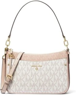 MICHAEL Michael Kors Jet Set Charm Medium Top Zip Pochette Crossbody | Handbags -Daily Wear Shop 61czOBsBAgL. AC SR736920