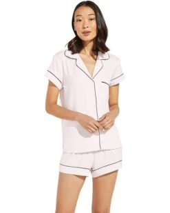 Eberjey Gisele - Shortie Short PJ Set | Sleepwear -Daily Wear Shop 61dFRVdDX6L. AC SR736920