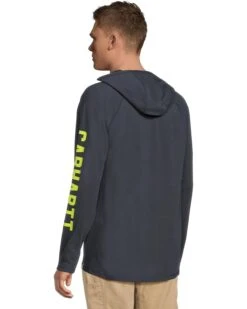 Carhartt Force Relaxed Fit Midweight Long Sleeve Logo Graphic Hooded T-Shirt | Shirts & Tops -Daily Wear Shop 61dUi29i7L. AC SR736920