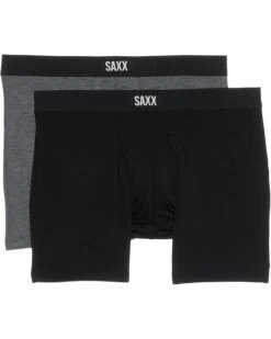 SAXX UNDERWEAR Vibe Xtra Super Soft Boxer Brief Fly 2-Pack | Underwear -Daily Wear Shop 61dcfzuuYtL. AC SR736920