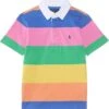 Polo Ralph Lauren Kids Striped Cotton Short-Sleeve Rugby Shirt (Toddler/Little Kid) | Shirts & Tops -Daily Wear Shop 61dxpYGrsdL. AC SR736920