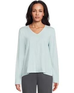 Eileen Fisher V-Neck Long Sleeve Tee | Shirts & Tops -Daily Wear Shop 61eo 0ZsuIL. AC SR736920