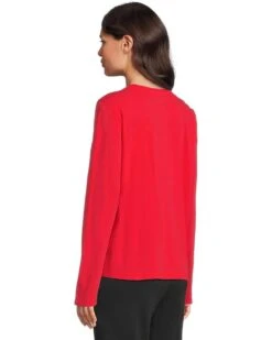 Eileen Fisher V-Neck Long Sleeve Tee | Shirts & Tops -Daily Wear Shop 61fJSzEeIML. AC SR736920