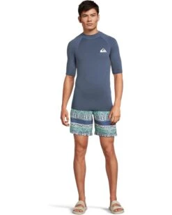 Quiksilver Everyday Upf50 Shorts Sleeve Surf Tee | Swimwear 11 Quiksilver Everyday Upf50 Shorts Sleeve Surf Tee | Swimwear -Daily Wear Shop 61hfn8KzVCL. AC SR736920