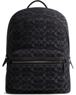 COACH Charter Backpack in Signature Denim | Backpacks