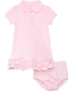 Polo Ralph Lauren Kids Ruffled Cotton Polo Dress & Bloomer (Toddler) | Dresses -Daily Wear Shop 61kL2wDz7JL. AC SR736920