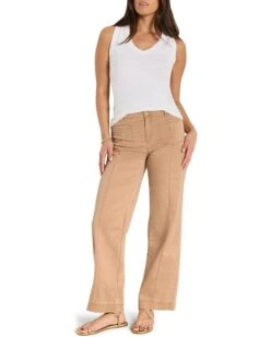 NIC+ZOE 31" Cotton Sateen Wide Leg Pant | Pants -Daily Wear Shop 61kQeh6UpkL. AC SR736920