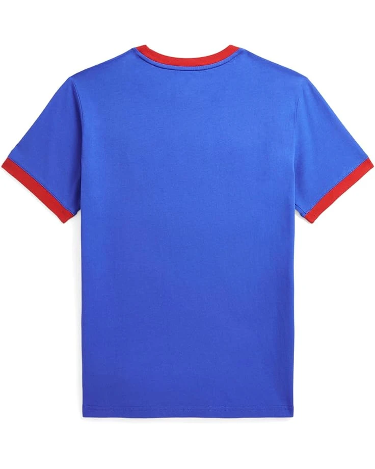 Polo Ralph Lauren Kids Baseball-Logo Cotton Jersey Tee (Big Kid) | Shirts & Tops 4 Polo Ralph Lauren Kids Baseball-Logo Cotton Jersey Tee (Big Kid) | Shirts & Tops - Image 2