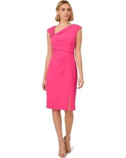 Adrianna Papell Knit Crepe Short Dress | Dresses -Daily Wear Shop 61lV1jo1CL. AC SR736920