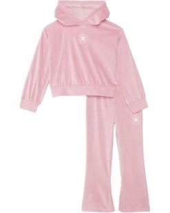 Converse Kids Velour Pullover Hoodie & Flare Legging Set (Little Kid) | Kids' Sets 7 Converse Kids Velour Pullover Hoodie & Flare Legging Set (Little Kid) | Kids' Sets -Daily Wear Shop 61lbGtZv7xL. AC SR736920