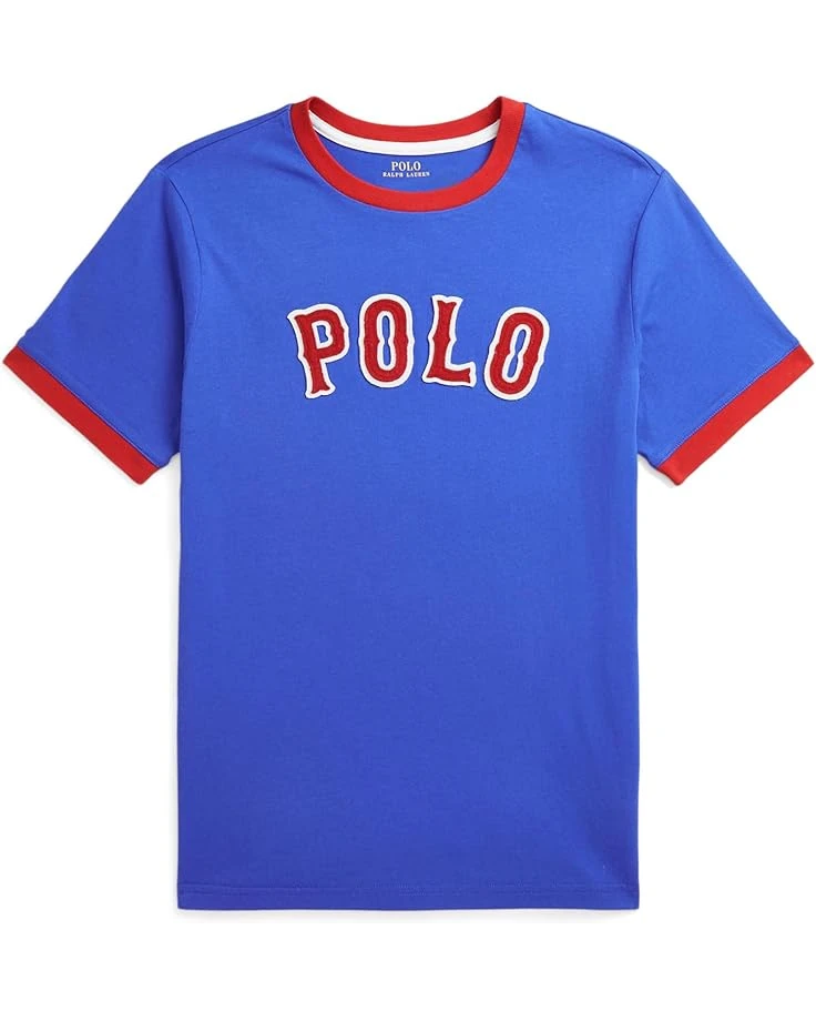 Polo Ralph Lauren Kids Baseball-Logo Cotton Jersey Tee (Big Kid) | Shirts & Tops 3 Polo Ralph Lauren Kids Baseball-Logo Cotton Jersey Tee (Big Kid) | Shirts & Tops