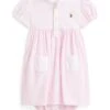 Polo Ralph Lauren Kids Knit Oxford Fun Shirtdress & Bloomer (Infant) | Dresses -Daily Wear Shop 61n3YEE1DL. AC SR736920