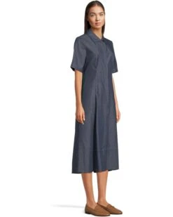 Vince Denim Short Sleeve Shirt Dress | Dresses -Daily Wear Shop 61nCUAKbDWL. AC SR736920