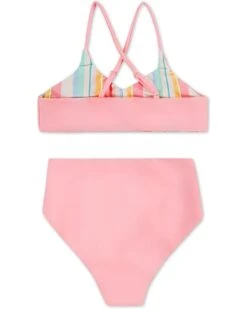 Hurley Kids Reversible Triangle Bikini (Big Kid) | Swimwear -Daily Wear Shop 61nEq1DDmLL. AC SR736920