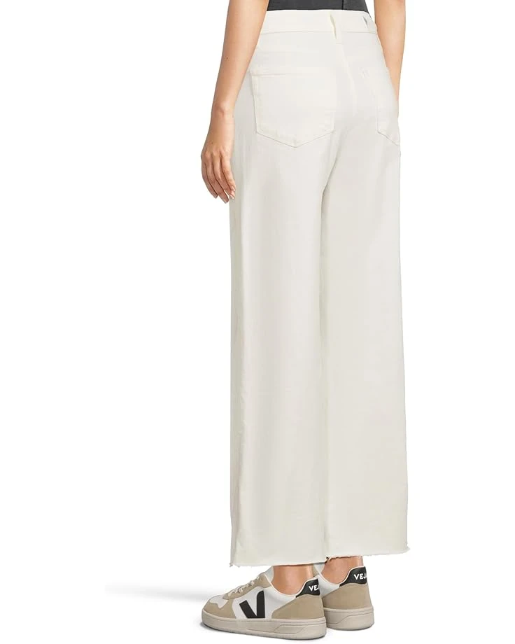 Paige Anessa Petite Raw Hem in Tonal Ecru | Jeans 5 Paige Anessa Petite Raw Hem in Tonal Ecru | Jeans - Image 3