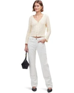 Madewell Long Sleeve Basketweave Sweater Hole | Shirts & Tops -Daily Wear Shop 61o4BvnYtKL. AC SR736920