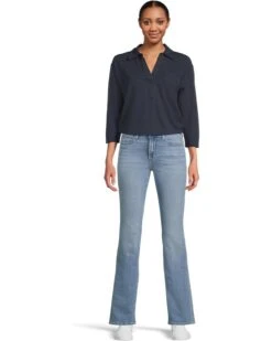 L.L.Bean Cotton Linen Tee Splitneck | Shirts & Tops -Daily Wear Shop 61p8aQaLuCL. AC SR736920