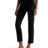 AG Jeans Mari Mid Rise Slim Straight Crop Jeans in Sulfur Black -Daily Wear Shop 61pjc5n6KlL. AC SR736920