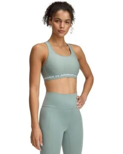 Under Armour Cross-Back Mid Heather Bra | Underwear & Intimates -Daily Wear Shop 61qtAeX7m3L. AC SR736920