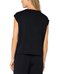 Liverpool Los Angeles Plush Comfort Knit Dolman Sleeve V-Neck Top | Shirts & Tops -Daily Wear Shop 61sAd6tEgBL. AC SR736920