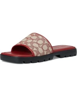 COACH Florence Sandals In Signature Textile Jacquard -Daily Wear Shop 61sVpHUMGZL. AC SR736920