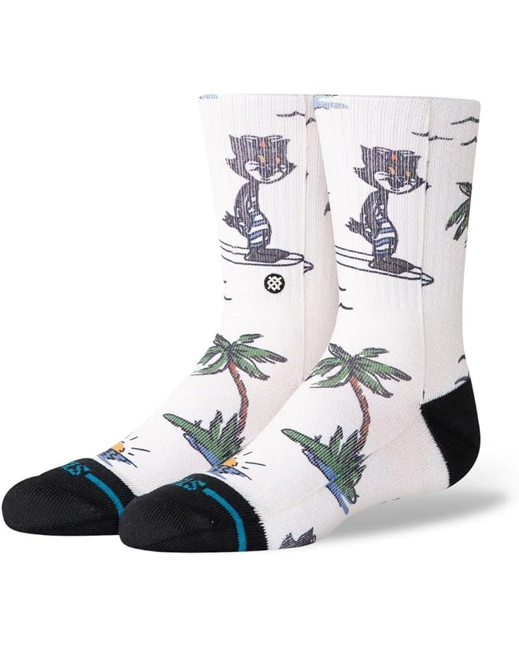 Stance Kids Kool Kats Crew (Big Kid) | Socks 3 Stance Kids Kool Kats Crew (Big Kid) | Socks