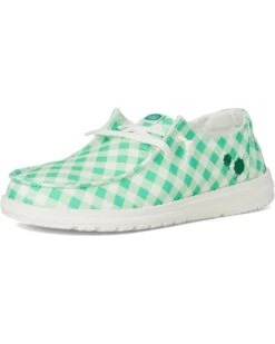 Hey Dude Wendy Shamrock Gingham | Loafers -Daily Wear Shop 61uorpRgECL. AC SR736920