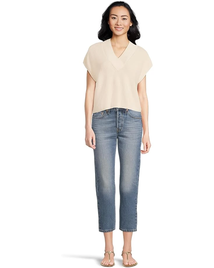 Lilla P Wide Trim V-neck Sweater | Sweaters 7 Lilla P Wide Trim V-neck Sweater | Sweaters - Image 5