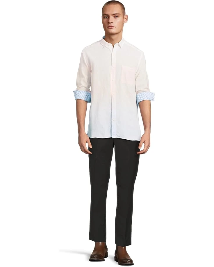 Johnston & Murphy Ombre Linen Shirt | Shirts & Tops 7 Johnston & Murphy Ombre Linen Shirt | Shirts & Tops - Image 5