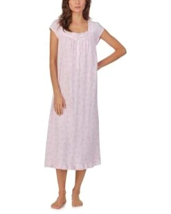 Eileen West Cotton Knit Cap Sleeve Gown | Sleepwear -Daily Wear Shop 61zcDcFzqgL. AC SR736920