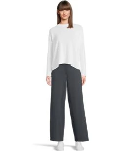 Eileen Fisher Wide Full Length Trouser | Pants -Daily Wear Shop 61zlkUzeXuL. AC SR736920