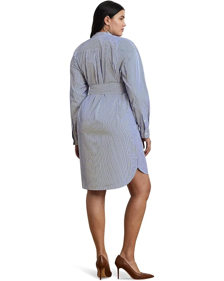 Lauren Ralph Lauren Plus Size Kinley Long Sleeve Day Dress | Dresses 4 Lauren Ralph Lauren Plus Size Kinley Long Sleeve Day Dress | Dresses - Image 2