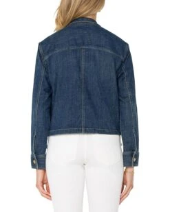 Liverpool Los Angeles Cropped Cargo Jacket | Coats & Outerwear -Daily Wear Shop 710HMmXo08L. AC SR736920