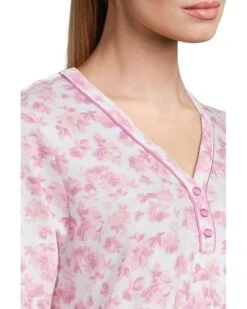 Karen Neuburger Elbow Sleeve Henley Sleepshirt | Sleepwear 9 Karen Neuburger Elbow Sleeve Henley Sleepshirt | Sleepwear -Daily Wear Shop 710Ln2YNbPL. AC SR736920