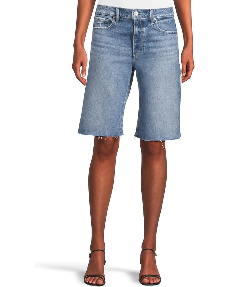 Paige Cadee Bermuda Shorts Raw Hem in Familia 3 Paige Cadee Bermuda Shorts Raw Hem in Familia
