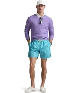Polo Ralph Lauren Traveler Stretch Classic Fit Swim Trunk | Swimwear -Daily Wear Shop 711zbieutwL. AC SR736920