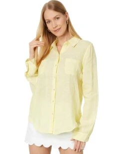 Lilly Pulitzer Sea View Button-Down | Shirts & Tops