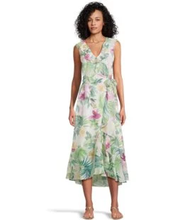 Tommy Bahama Tropical Bliss Short Sleeve Maxi Dress | Dresses