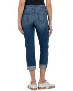 KUT from the Kloth AMY CROP STRAIGHT LEG- ROLL UP FRAY | Jeans 5 KUT from the Kloth AMY CROP STRAIGHT LEG- ROLL UP FRAY | Jeans -Daily Wear Shop 713Dxw6d4qL. AC SR736920